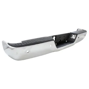Ram PICKUP-RAM-2500/PICKUP-RAM-3500 Bumper Rear Assembly Chrome With Sensor For 1500 Models Without Dual Exhaust 2011-2012