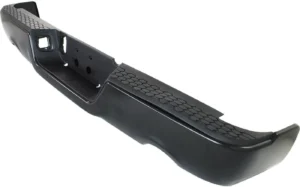 Dodge Ram 1500 Pickup Bumper Rear Assembly Black Paint-to-Match Without Sensor For 1500 Models With DUAL Exhaust 2009-2010