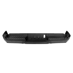 Ram PICKUP-RAM-1500 Bumper Rear Assembly Paint-to-Match Single Exaust With Pad/extensions/both Mount Brackets With advance Park/sensor Excludes Rebel/trx 2019-2024