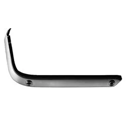 Ram PICKUP-RAM-1500 Valance Rear Driver Side Outer Black Single Exhaust With 2 Park Assist Sensor Without Advance Sensor 2019-2024