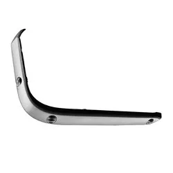 Ram PICKUP-RAM-1500 Valance Rear Driver Side Outer Black With 2 Park Assist Sensor With 1 Advanced Sensor/Single Exhaust 2019-2024