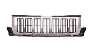 Jeep Grand Cherokee Grille Gray With chrome Molding 2011-2013