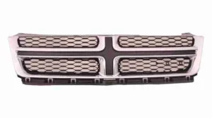Dodge Avenger Grille Matte-dark Gray With chrome Mldg 2011-2014
