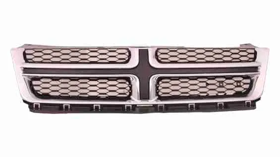 Dodge Avenger Grille Matte-dark Gray With chrome Mldg 2011-2014