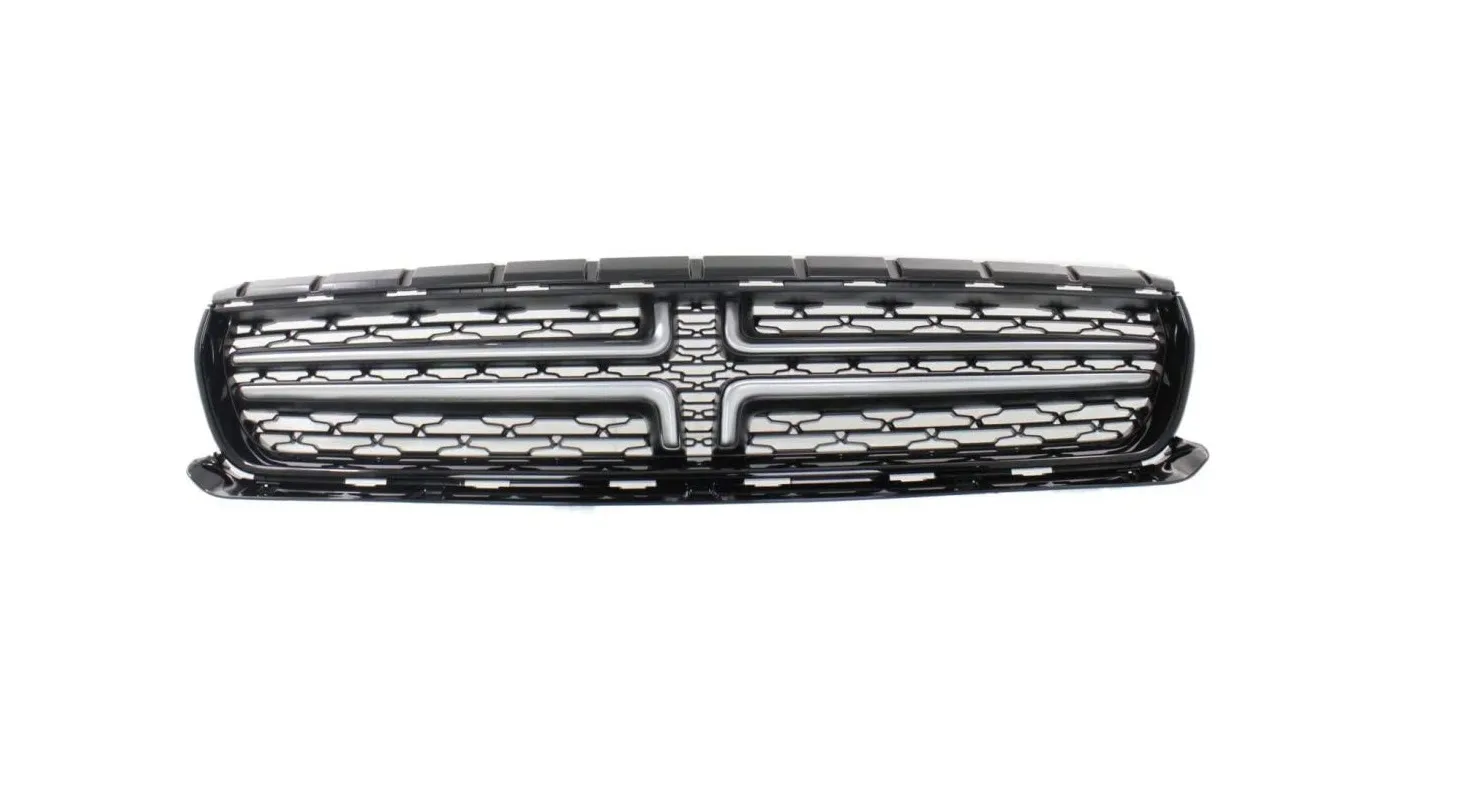 Dodge Charger Grille Chrome Crosshair With PTD Black Mesh Excludes Scat Pack/srt/hellcat Model 2015-2023