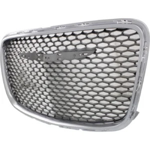 Chrysler 300 Grille Front Ptd Bright Black With satin Chrome Frame 2015-2023