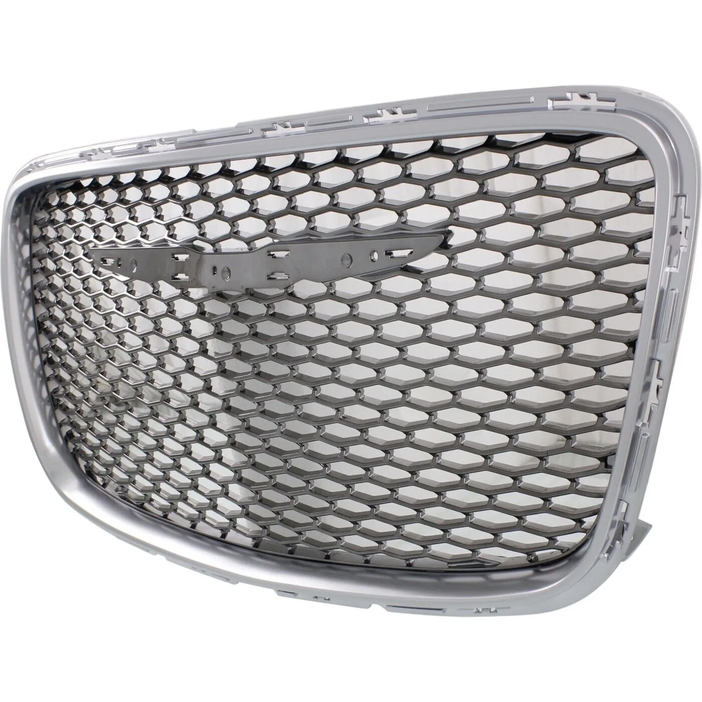 Chrysler 300 Grille Front Ptd Bright Black With satin Chrome Frame 2015-2023