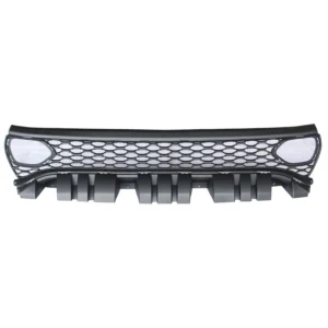 Dodge Charger Grille Front Textured Black With LH/RH Air Vent Insert For Model With HOOD Scoop 2019-2023