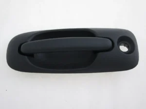 Chrysler TOWN AND Country 2001-2007/Chrysler Voyager (chrysler) 2001-2003/Caravan 2001-2007 Door Handle Front Driver Side Outer With KEY Hole Textured Black