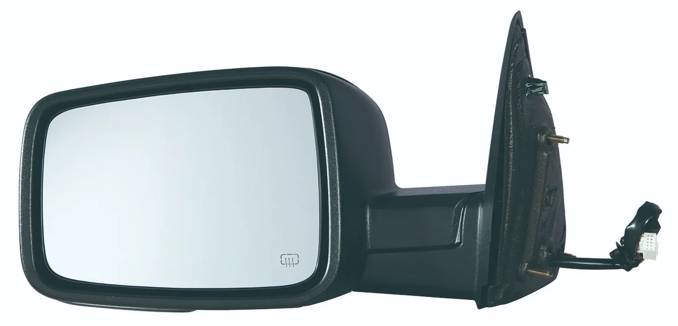 Dodge Ram 1500 Pickup 2009-2010/Pickup RAM2500-3500 2010 Door Mirror Driver Side Power Heated Signal Puddle Lamp Paint-to-Match