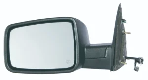 Ram 1500/Ram 2500 Pickup Door Mirror Driver Side Power Heated Textured Without Signal/memory/puddle Lamp Non-tow TYPE 2011-2012