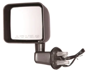 Jeep Wrangler Door Mirror Driver Side Power Heated Textured 2014