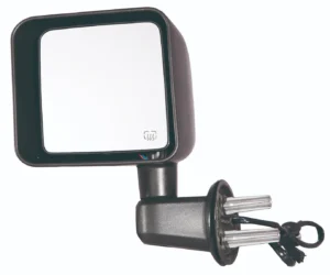Jeep Wrangler 2015-2017/Wrangler JK 2018 Door Mirror Driver Side Power Heated Non Foldable Texture Black