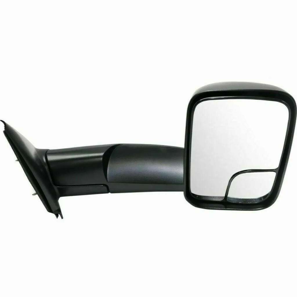 Dodge Pickup RAM MEGA CAB 2006-2009/Pickup RAM1500 2002-2008 Door Mirror Passenger Side Manual With TOW Textured