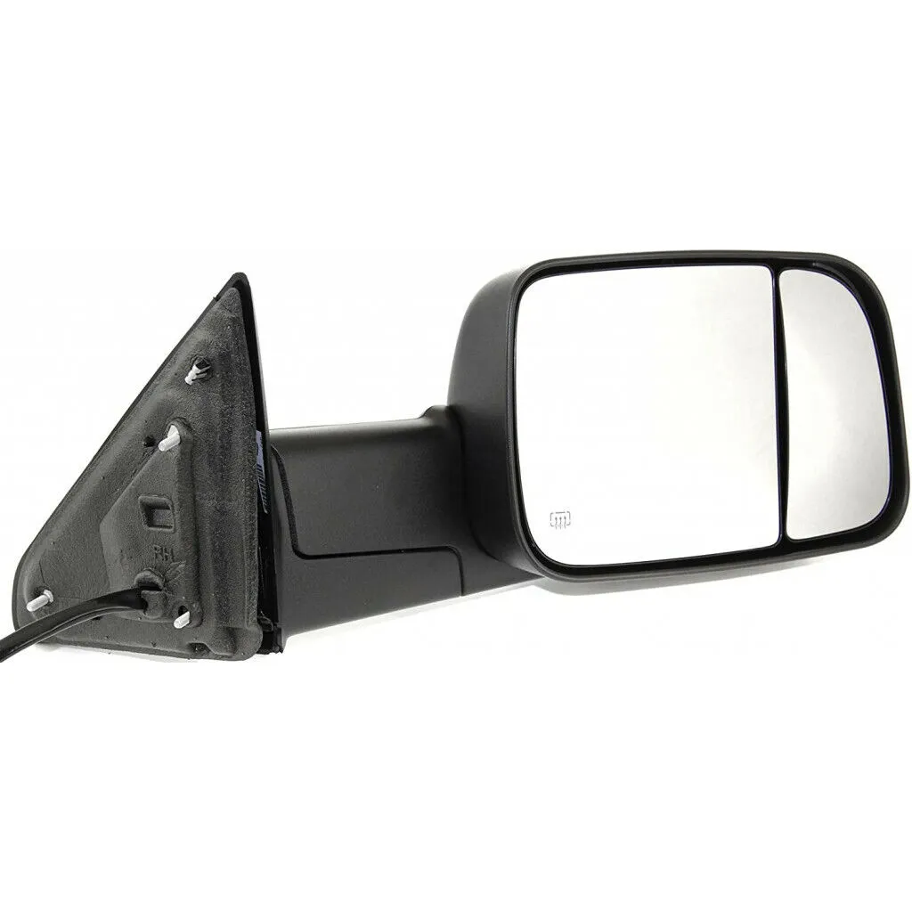 Ram PICKUP-RAM-2500/PICKUP-RAM-3500 Door Mirror Passenger Side Power Textured Heated With signal/puddle Lamp/tow 2013-2018