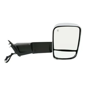 Ram PICKUP-RAM-2500/PICKUP-RAM-3500 Door Mirror Passenger Side Power Chrome Heated With ambient/signal/puddle Lamp/memory/tow 2013-2018