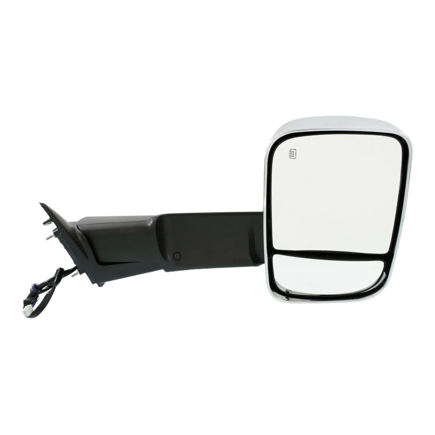 Ram PICKUP-RAM-2500/PICKUP-RAM-3500 Door Mirror Passenger Side Power Chrome Heated With ambient/signal/puddle Lamp/memory/tow 2013-2018