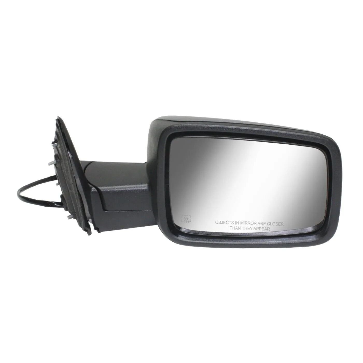 Ram PICKUP-RAM-2500/PICKUP-RAM-3500 Door Mirror Passenger Side Power Textured Heated Without Signal/tow/temp Sensor 2013-2018