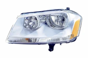 Dodge Avenger Head Lamp Driver Side Chrome Housing High Quality 2008-2014