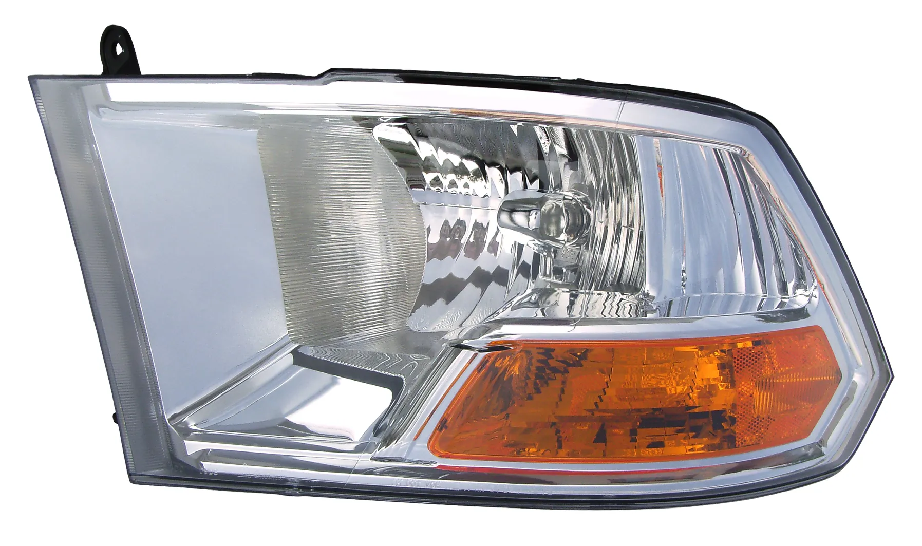 Dodge Pickup RAM2500-3500 Head Lamp Driver Side Without Quad CAPA Certified 2010