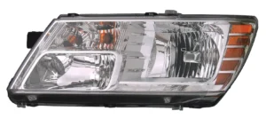 Dodge Journey Head Lamp Driver Side Chrome Halogen 2009-2020