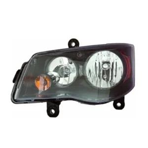 Chrysler TOWN AND Country 2014-2016/Caravan 2011-2020 Head Lamp Driver Side Halogen With black Bezel High Quality