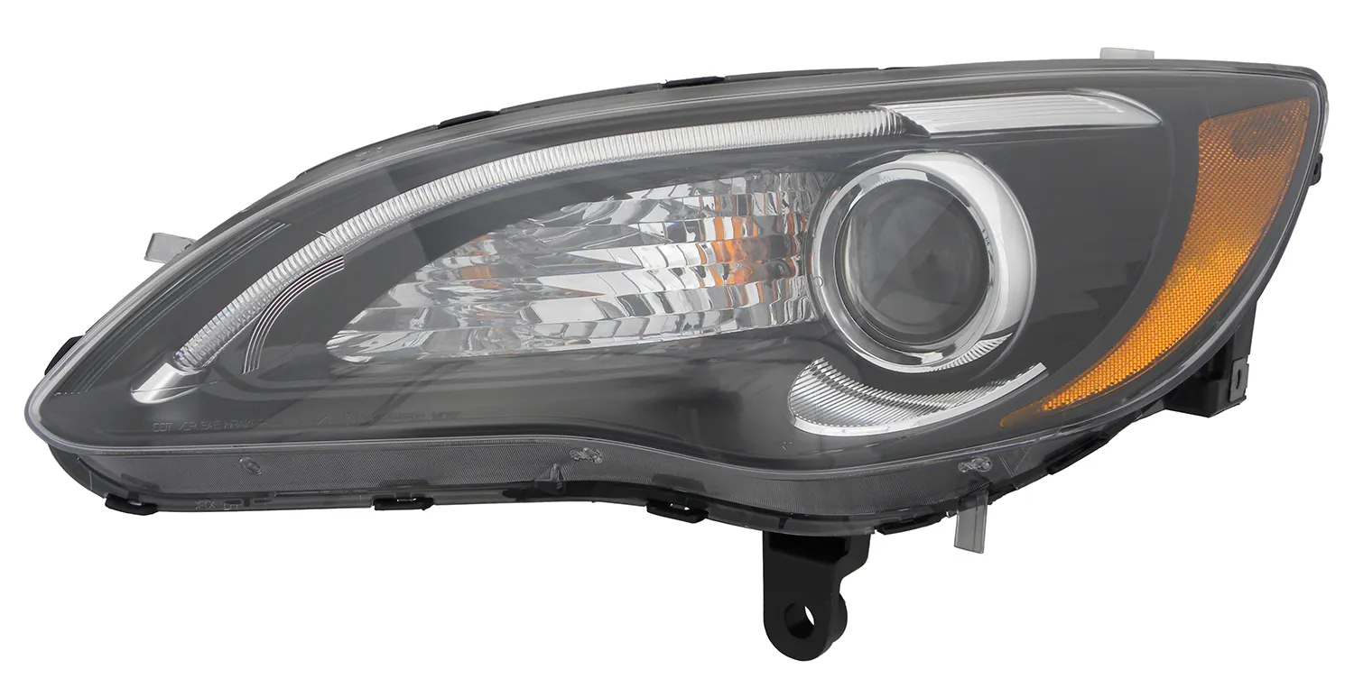 Chrysler 200 Convertible/200 Sedan Head Lamp Driver Side Halogen Black Bezel S Model High Quality 2011-2014