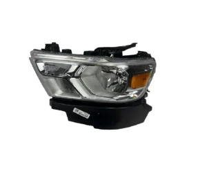 Ram PICKUP-RAM-1500 Head Lamp Driver Side Halogen With chrome Trim High Quality 2019-2024