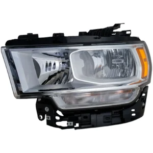 Ram PICKUP-RAM-2500/PICKUP-RAM-3500 Head Lamp Driver Side Halogen Chrome Bezel Without Logo High Quality 2019-2024