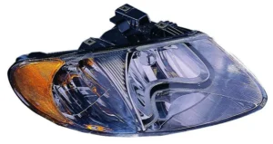 Chrysler TOWN AND Country 2001-2007/Chrysler Voyager (chrysler) 2001-2003/Caravan 2001-2007 Head Lamp Passenger Side Except 05-06 Town And Country With Long Wheelbase High Quality