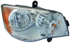 Ram Cargo-van-ram Head Lamp Passenger Side Quad Halogen Chrome Code Lme (2 Adjustors) High Quality 2012-2015