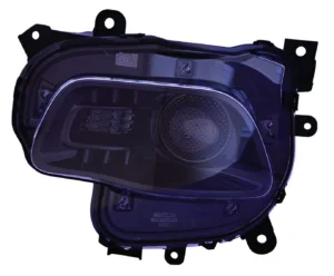 Jeep Cherokee Head Lamp Passenger Side Halogen Black Bezel 2014-2016