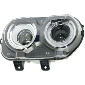 Dodge Challenger Head Lamp Passenger Side Halogen Without Air Intake 2015-2023