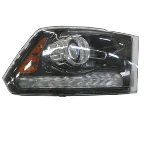 Ram PICKUP-RAM-2500/PICKUP-RAM-3500 Head Lamp Passenger Side Halogen Projector Black Bezel Without Logo High Quality 2016-2018