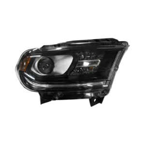 Dodge Durango Head Lamp Passenger Side Without LED Lamp Chrome Trim CAPA Certified 2016-2020