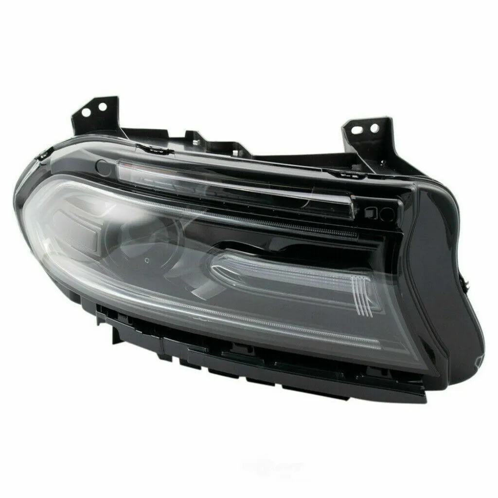 Dodge Charger Head Lamp Passenger Side Halogen LED With DRL 2018-2022