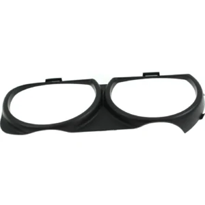 Dodge Challenger Head Lamp Bezel Passenger Side Textured Black For SRT Hellcat 2015-2023