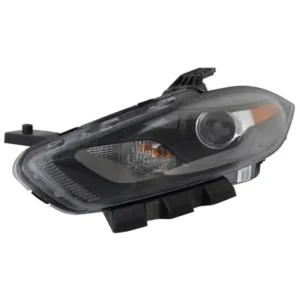 Dodge DART Head Lamp Driver Side Xenon With black Trim High Quality 2013-2016