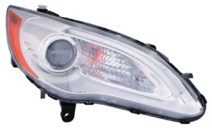 Chrysler 200 Convertible/200 Sedan Head Lamp Passenger Side Halogen Chrome Bezel Excludes S Model High Quality 2011-2014