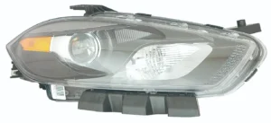 Dodge DART Head Lamp Passenger Side Xenon With black Trim High Quality 2013-2016