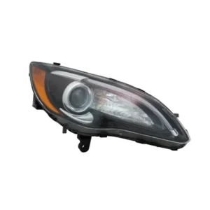 Chrysler 200 Convertible/200 Sedan Head Lamp Passenger Side Halogen 1ST Design Black Bezel With chrome Accent Insert S Model High Quality 2011-2012