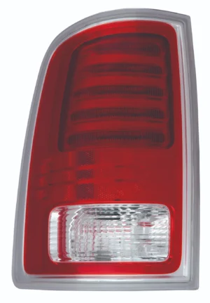 Ram PICKUP-RAM-2500/PICKUP-RAM-3500 Tail Lamp Driver Side LED Chrome Laramie/longhorn Models High Quality 2013-2018