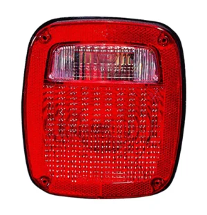 Jeep Wrangler Tail Lamp Passenger Side CAPA Certified 1998-2006