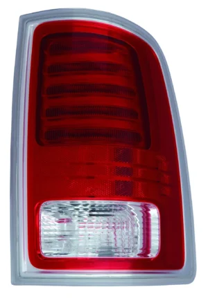Ram PICKUP-RAM-2500/PICKUP-RAM-3500 Tail Lamp Passenger Side LED Chrome Laramie/longhorn Models High Quality 2013-2018