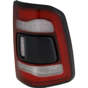 Ram PICKUP-RAM-1500 Tail Lamp Passenger Side LED Black Center Lens/trim Without Blind Spot/logo High Quality 2019-2024