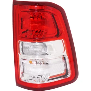 Ram PICKUP-RAM-1500 Tail Lamp Passenger Side Halogen Chrome Without Logo High Quality 2019-2024