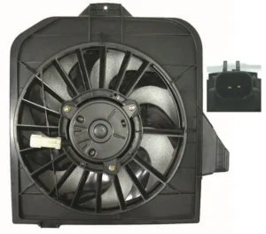 Dodge/Chrysler Caravan/TOWN AND Country/Voyager Radiator Fan Assembly Passenger Side 2001-2004