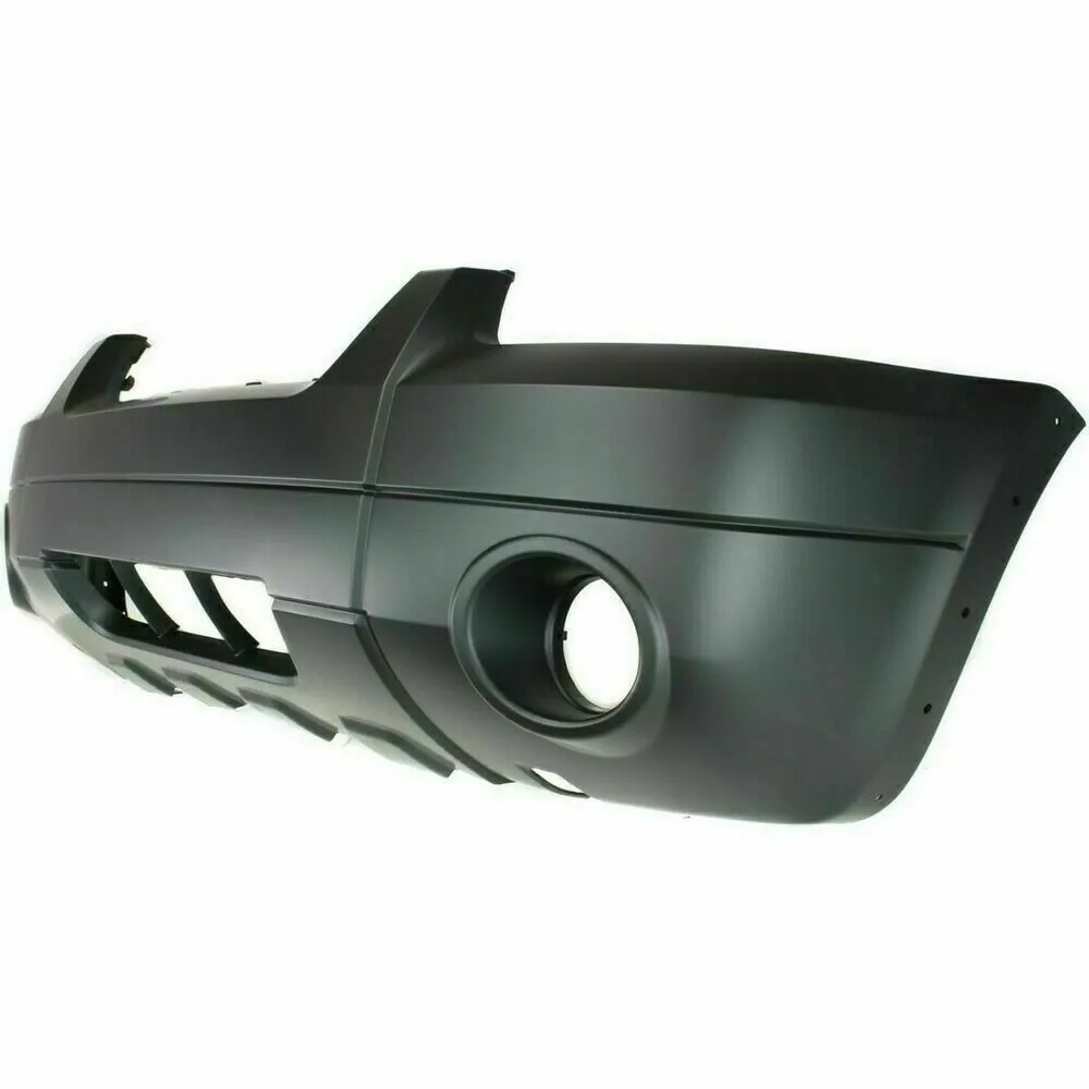 Ford Escape/Escape Hybrid Bumper Front Primed With FOG Lamp Hole With flare Without Skid Plate Ltd/xlt Model With APP Package 2005-2007