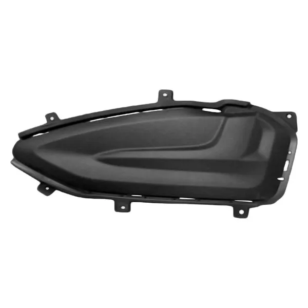 Ford Edge 2020-2023/Edge ST 2019-2023 Fog Lamp Bezel Front Passenger Side Ptd Black With satin Aluminium Molding ST/St-line Models