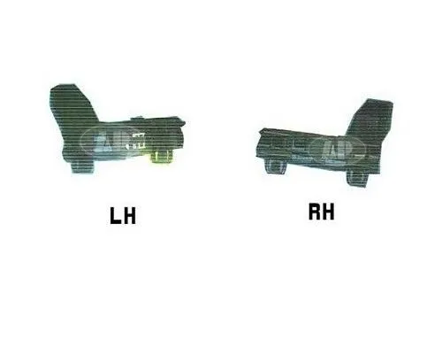 Ford Explorer/Explorer Eddie Bauer Rebar Front Bracket Passenger Side 2006-2010